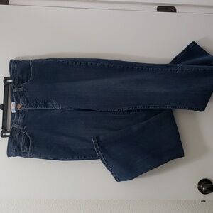 Womens Denim & Company Denim Flare Hem Bootcut Jeans